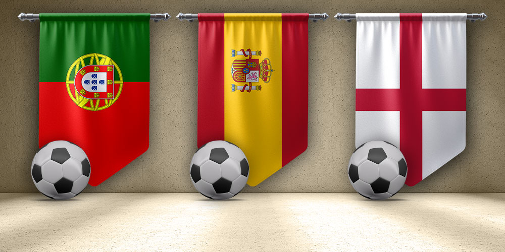 Futebol amador em Portugal, Espanha e Inglaterra