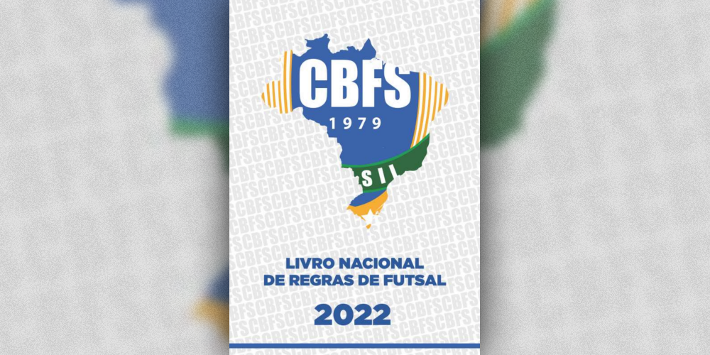 Capa do livro de regras do futsal